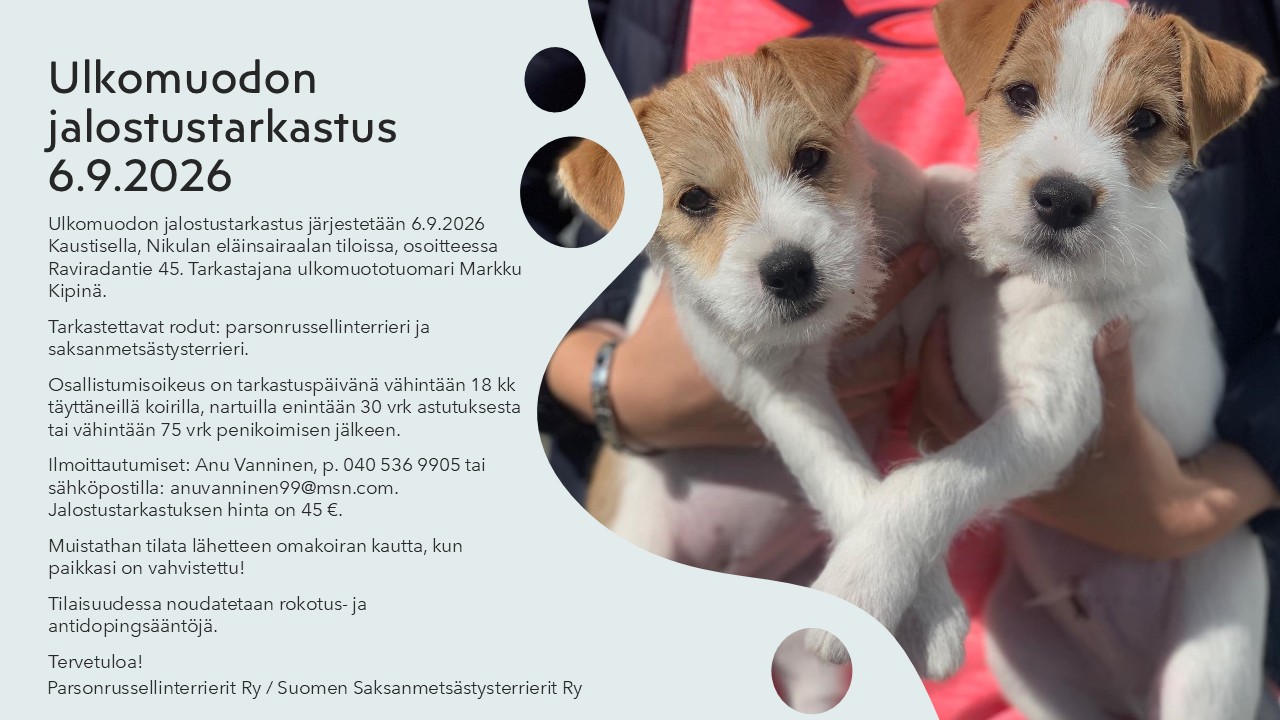JALOSTUSTARKASTUS